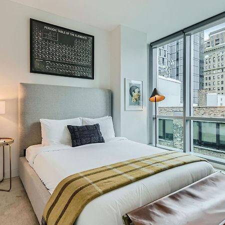 Sentral Michigan Avenue Aparthotel Chicago Kamer foto A bedroom